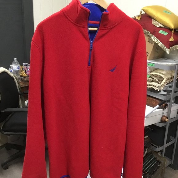 Red and Blue Nautica Sweaters - Picture 1 of 2